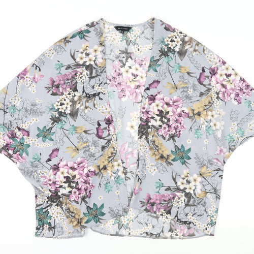 New Look Women's Floral Kimono Blouse Size 10