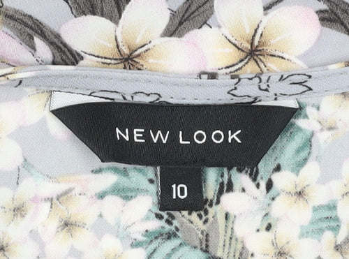 New Look Women's Floral Kimono Blouse Size 10