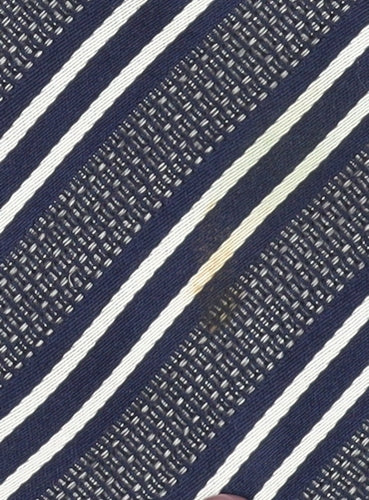 Chester Barrie Men's Blue Striped Silk Tie One Size