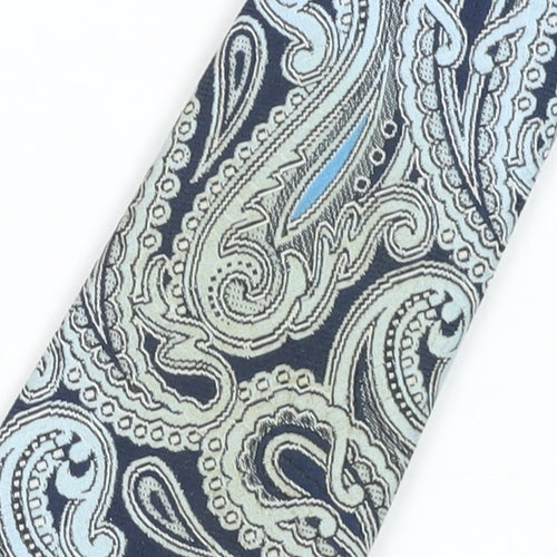 Tootal Men's Blue Paisley Polyester Vintage Tie