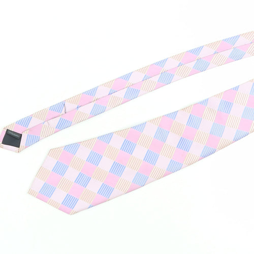 Michelsons Men's Multicoloured Plaid Tie