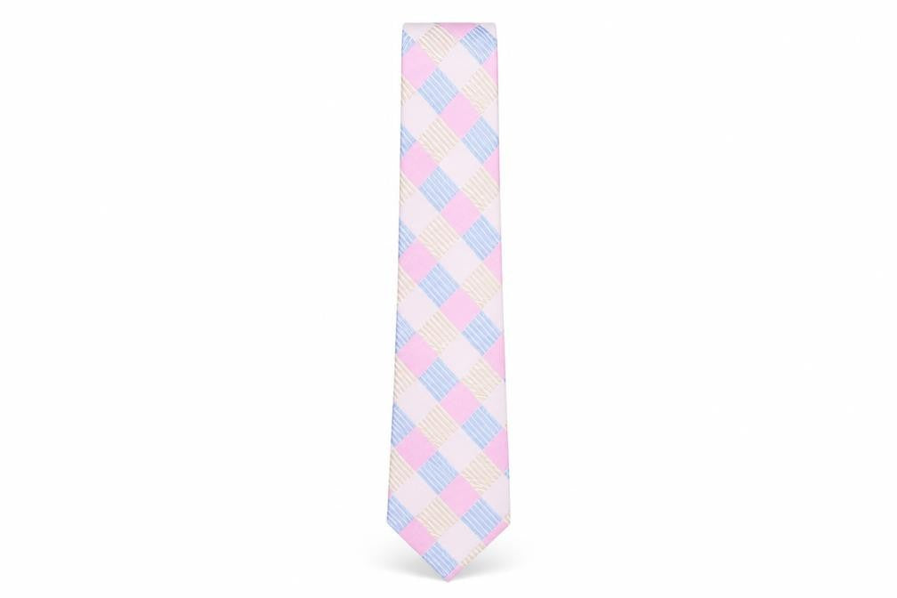 Michelsons Men's Multicoloured Plaid Tie