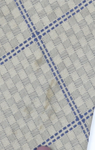 Ciro Citterio Beige Silk Men's Tie, Geometric Pattern