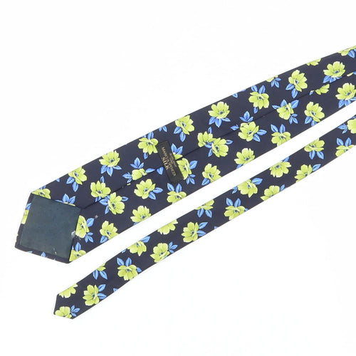 Marks & Spencer Silk Floral Tie, Multicoloured, One Size