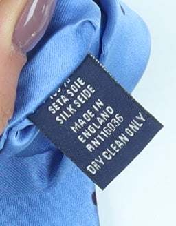 Charles Tyrwhitt Men's Blue Silk Polka Dot Tie