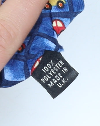 Jacques Esterel Blue Geometric Tie for Men