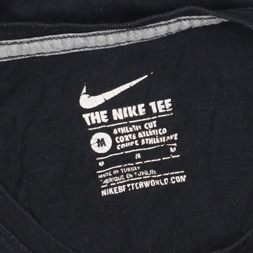 Nike Men's Black M Graphic Print Athletic T-Shirt