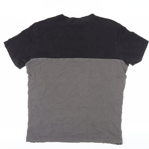Champion Men's Colourblock Logo T-Shirt Medium