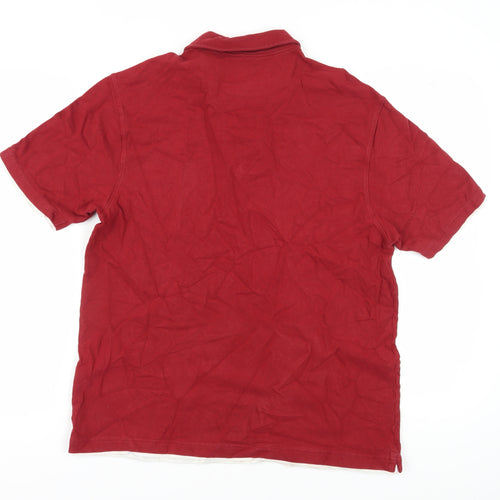 Marks and Spencer Men's Red M Polo Shirt