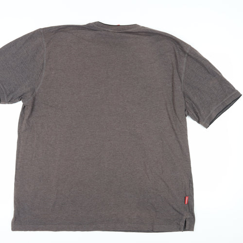 Slazenger Men's Grey 3XL Crew Neck T-Shirt