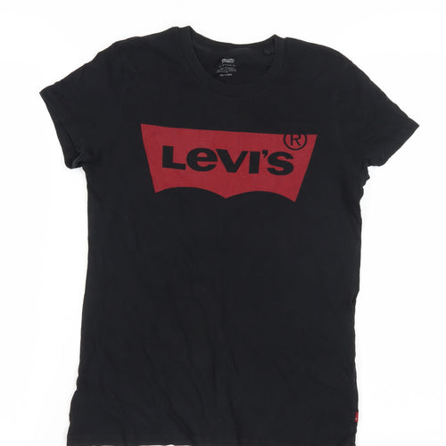 Levi's Women's Black XS Crew Neck T-Shirt