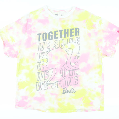 George Women's Multicoloured Barbie T-Shirt, Size L