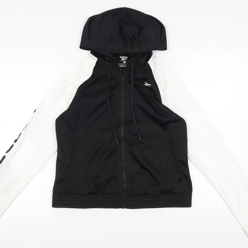 Reebok Black Unisex Full Zip Hoodie M