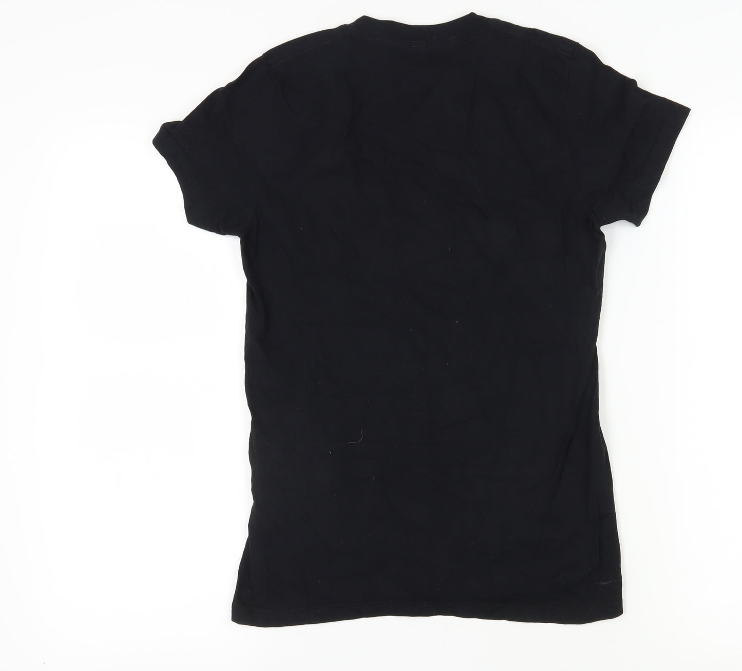 American Apparel Women's Black T-Shirt, Large, Family Theme
