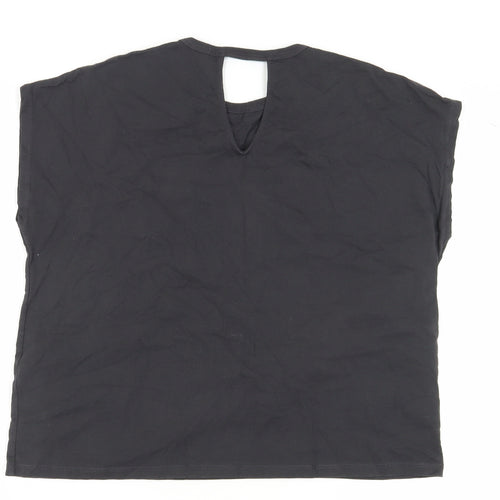 Zara Black Girls Beach Graphic T-Shirt 13-14 Years