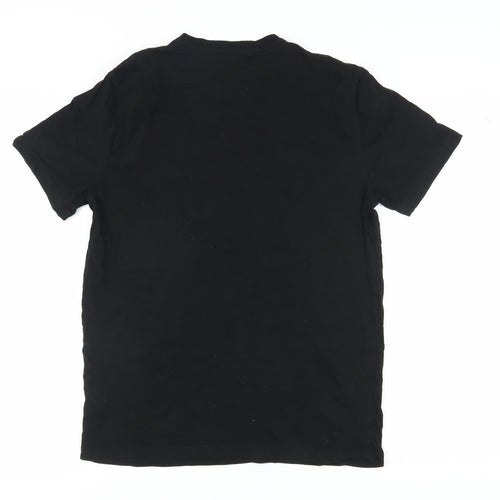 George Men's Black Dog Dad Graphic T-Shirt, Size S