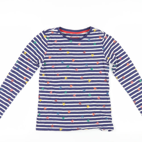 Fatface Girls Multicoloured Long Sleeve Striped T-Shirt 13Y