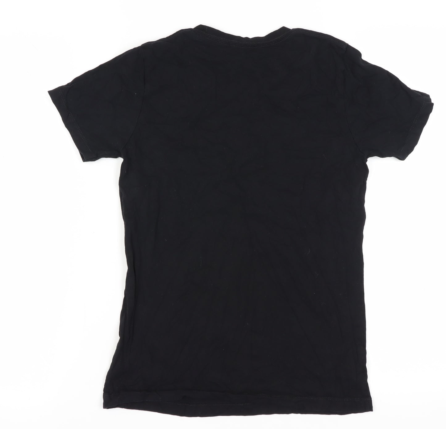 Next Level Black Car Graphic T-Shirt M Unisex