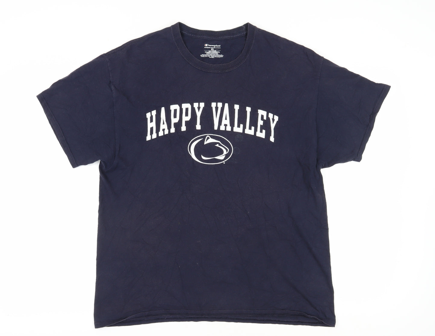 Champion Men's Blue XL College Graphic T-Shirt
