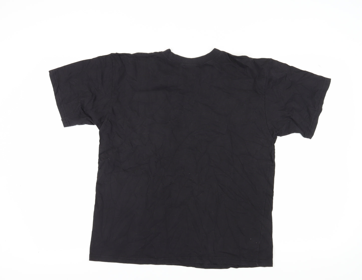 Playbill Unisex Black Cotton Music Graphic T-Shirt M