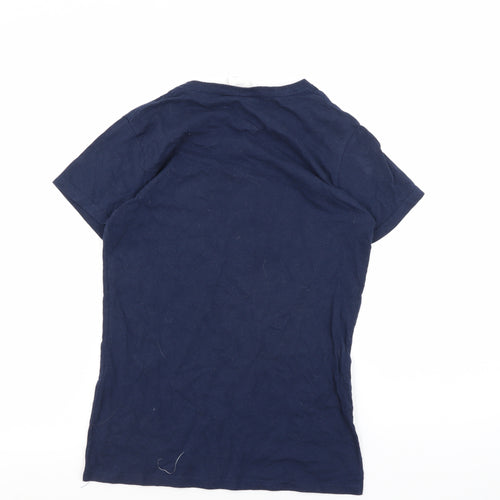 Gildan Women Navy T-Shirt, Size S, Winter is Coming