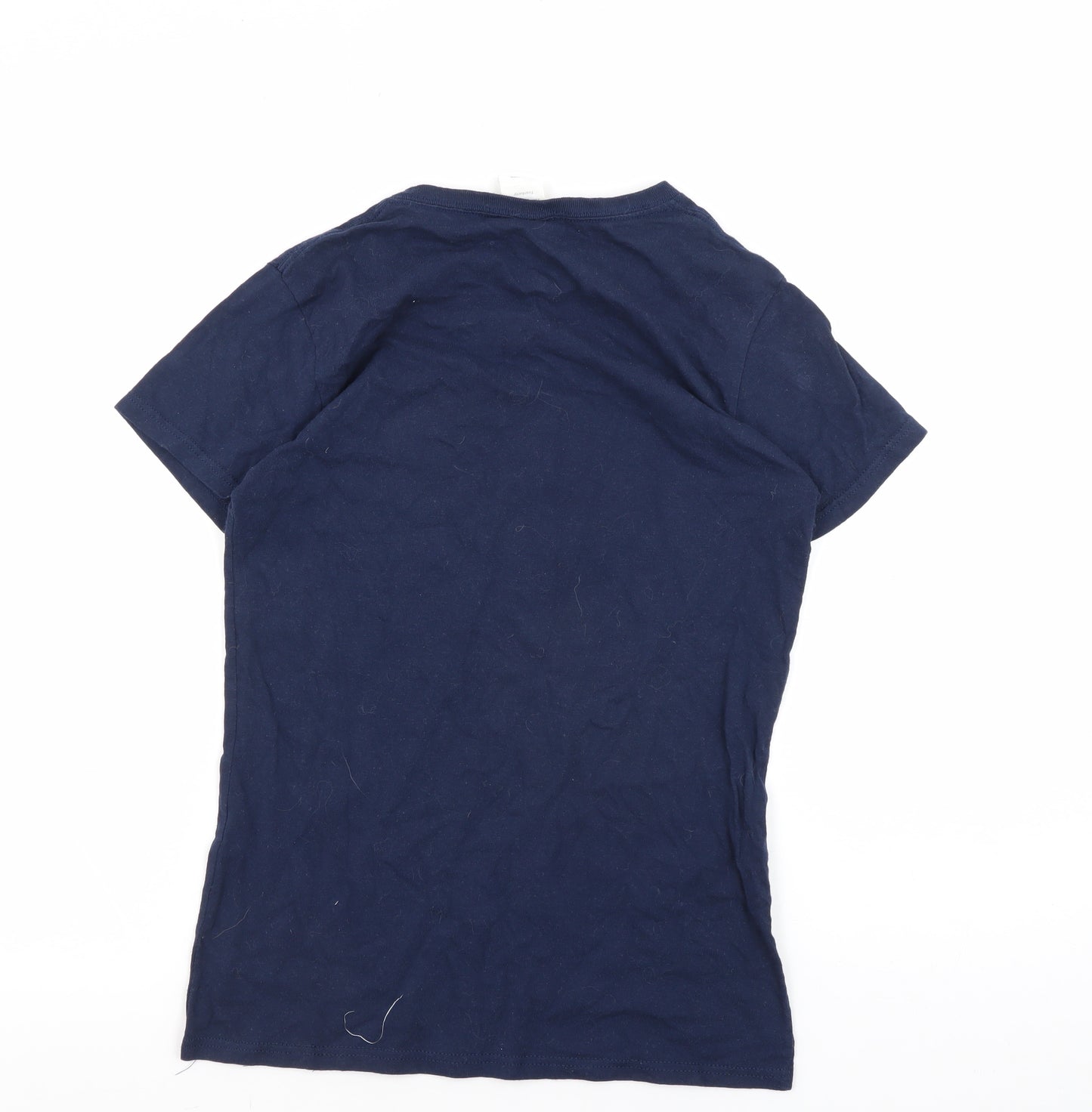 Gildan Women Navy T-Shirt, Size S, Winter is Coming