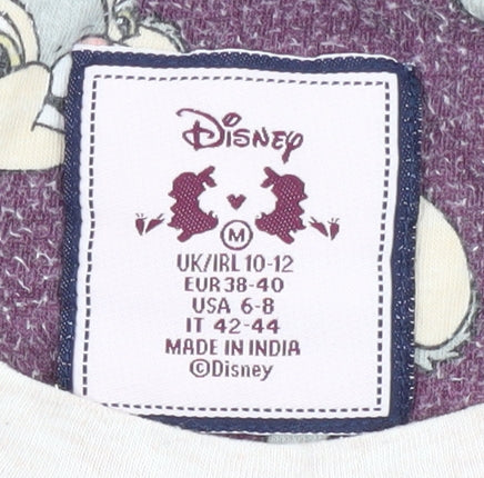 Disney Women's Beige Thumper Nightshirt M Cartoon