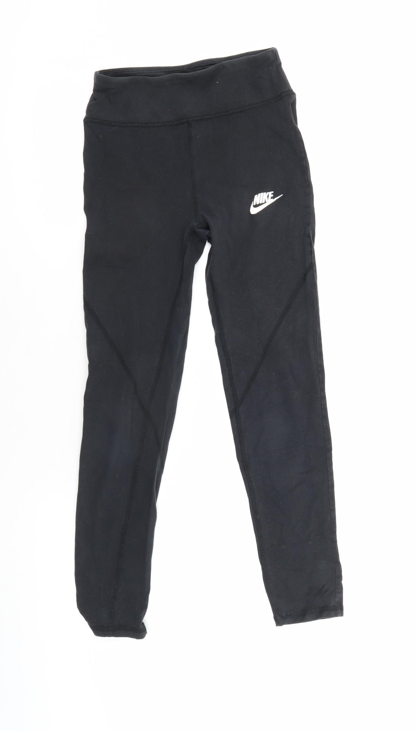 Nike Women's Black Leggings Size 16 - Gym & Yoga Ready