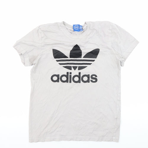 Adidas Unisex White T-Shirt S Basic Casual