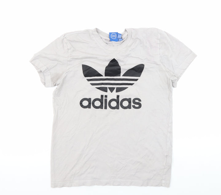 Adidas Unisex White T-Shirt S Basic Casual
