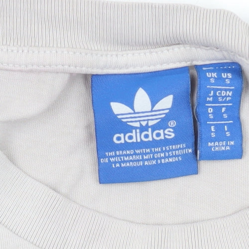 Adidas Unisex White T-Shirt S Basic Casual