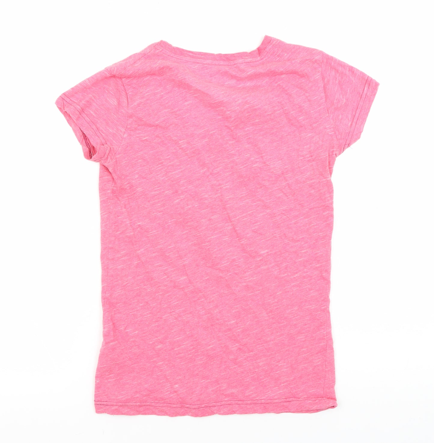 Hard Rock Café Women's Pink T-Shirt, Size S
