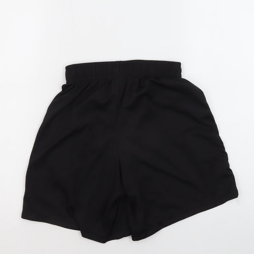 Sondico Boys Black Athletic Football Shorts 11-12 Years