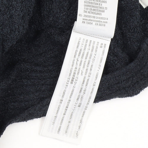 Abercrombie Kids Black Pullover Jumper, Girls 13-14 Years
