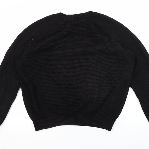 Burton Menswear London Black XL Men's Pullover Jumper