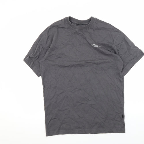 Dr Denim Men's Grey XS Crew Neck T-Shirt
