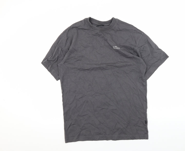 Dr Denim Men's Grey XS Crew Neck T-Shirt