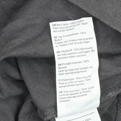Dr Denim Men's Grey XS Crew Neck T-Shirt