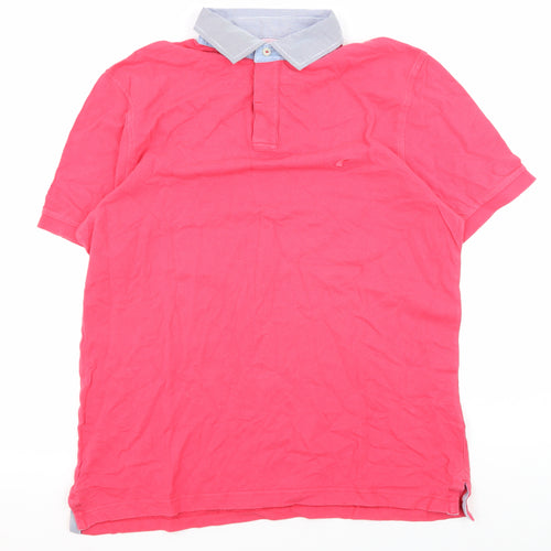 Howick Men's Pink Medium Polo Shirt