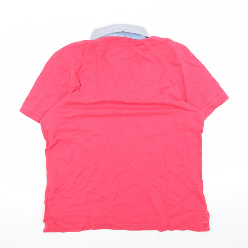 Howick Men's Pink Medium Polo Shirt