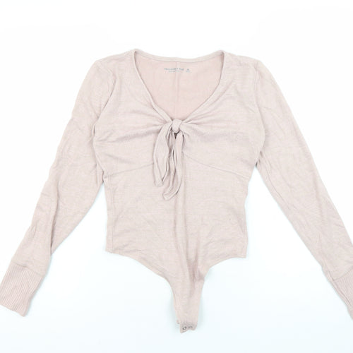 Abercrombie & Fitch Women Beige XS Camisole Blouse