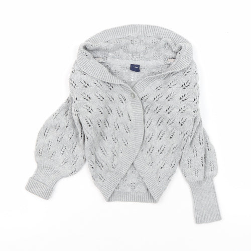 babyGap Grey Unisex Toddler Cardigan - 36 Months