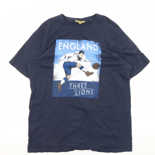 Paine Proffitt Men's Blue M Sports Graphic T-Shirt