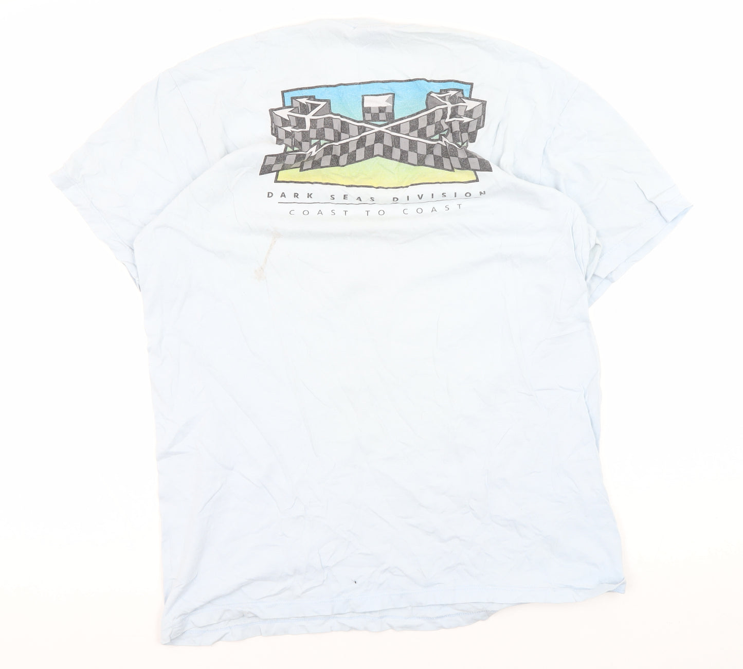 Dark Seas Division Men's Blue Medium Graphic T-Shirt