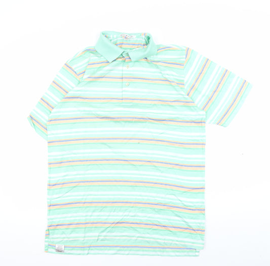 Peter Millar Men's Multicoloured M Striped Polo Shirt