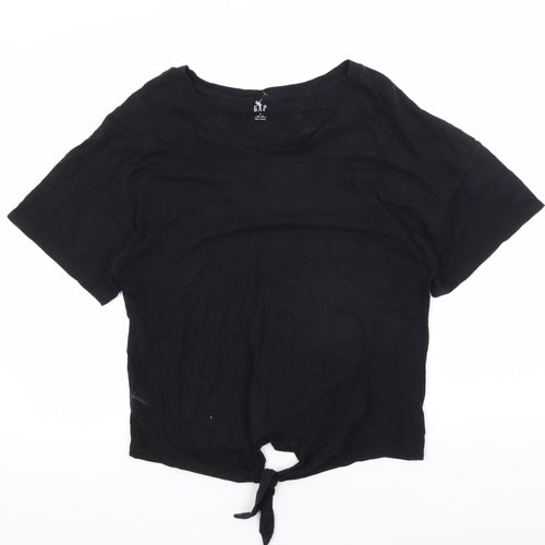 Gap Black Unisex T-Shirt, Size M, Casual Comfort