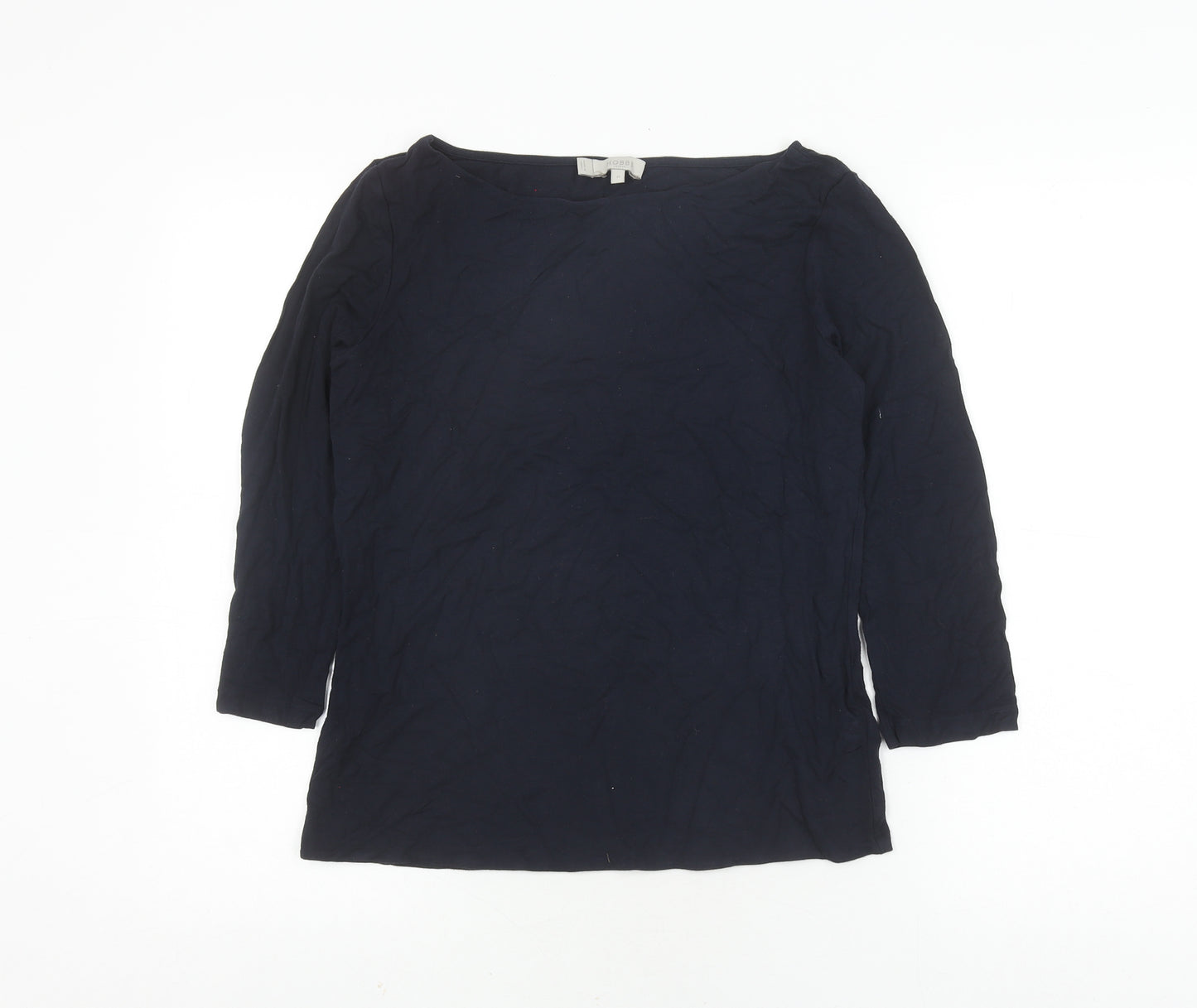 Hobbs Women's Black 3/4 Sleeve Top in Size M