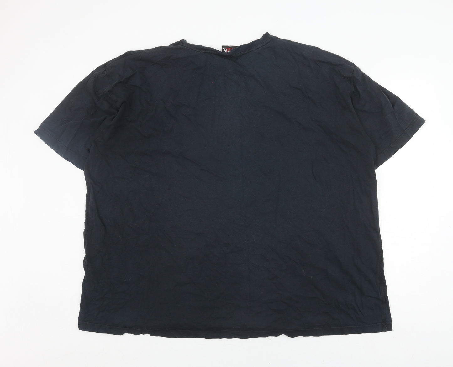 Rock Plus Men's 3XL Black Music Graphic T-Shirt