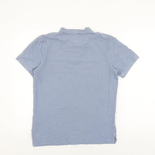 Jack & Jones Men's Blue Polo Shirt Size M