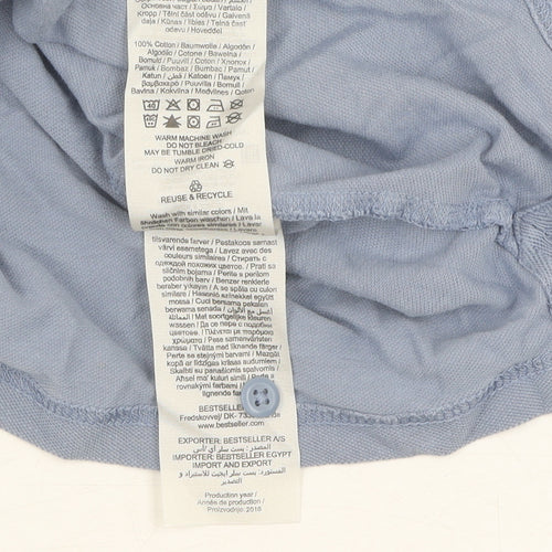 Jack & Jones Men's Blue Polo Shirt Size M